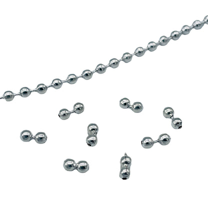 Upavon Metallic Bead Chain Eyes - Upavon Fly Fishing