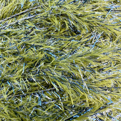 Upavon Electric Blue Flash Damsel Straggle Hackle - Upavon Fly Fishing