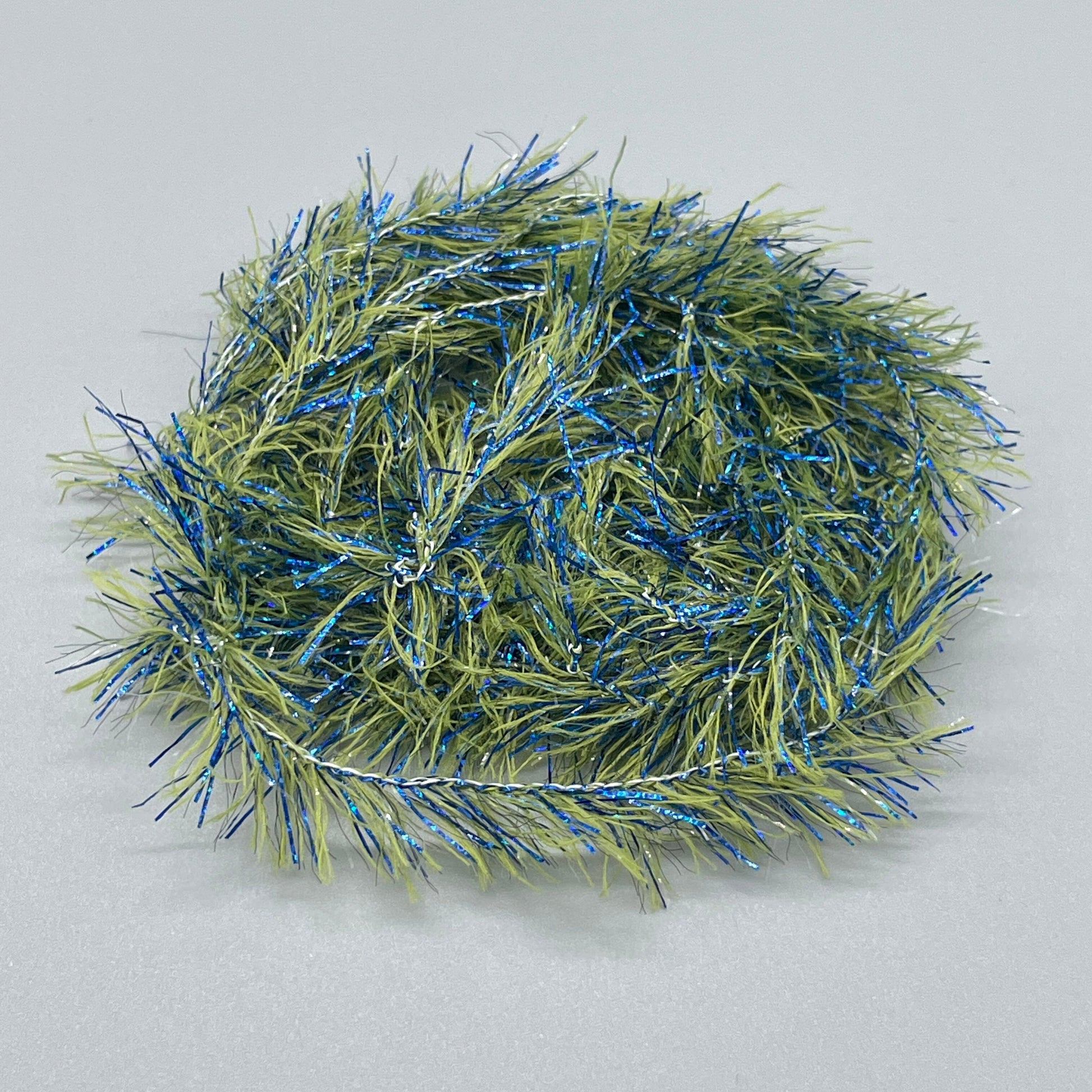 Upavon Blue Flash Damsel Straggle Hackle - Upavon Fly Fishing