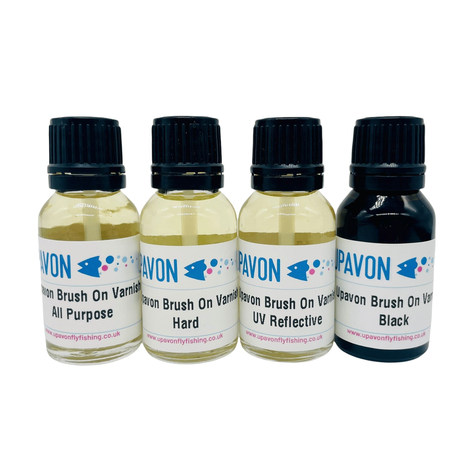 Upavon Brush On Varnish Head Cements - Upavon Fly Fishing