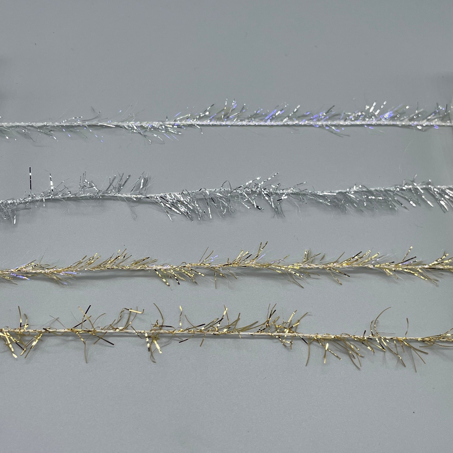 Upavon Metallic Straggle Hackle - Upavon Fly Fishing