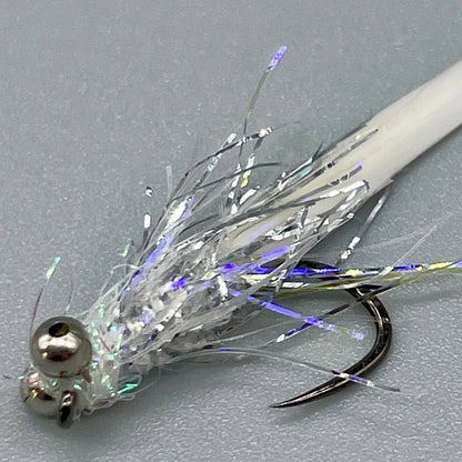 Upavon Metallic UV Straggle Hackle - Upavon Fly Fishing