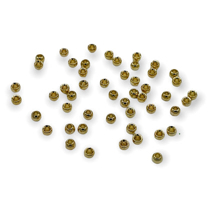 Upavon Countersunk Metallic Tungsten Beads - Upavon Fly Fishing