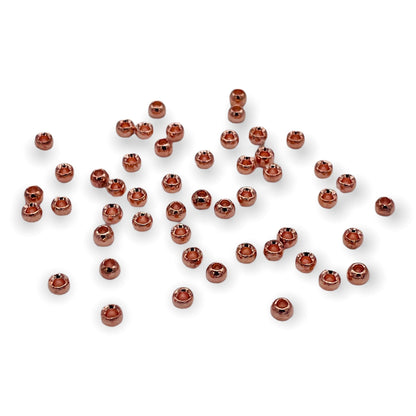 Upavon Countersunk Metallic Tungsten Beads - Upavon Fly Fishing