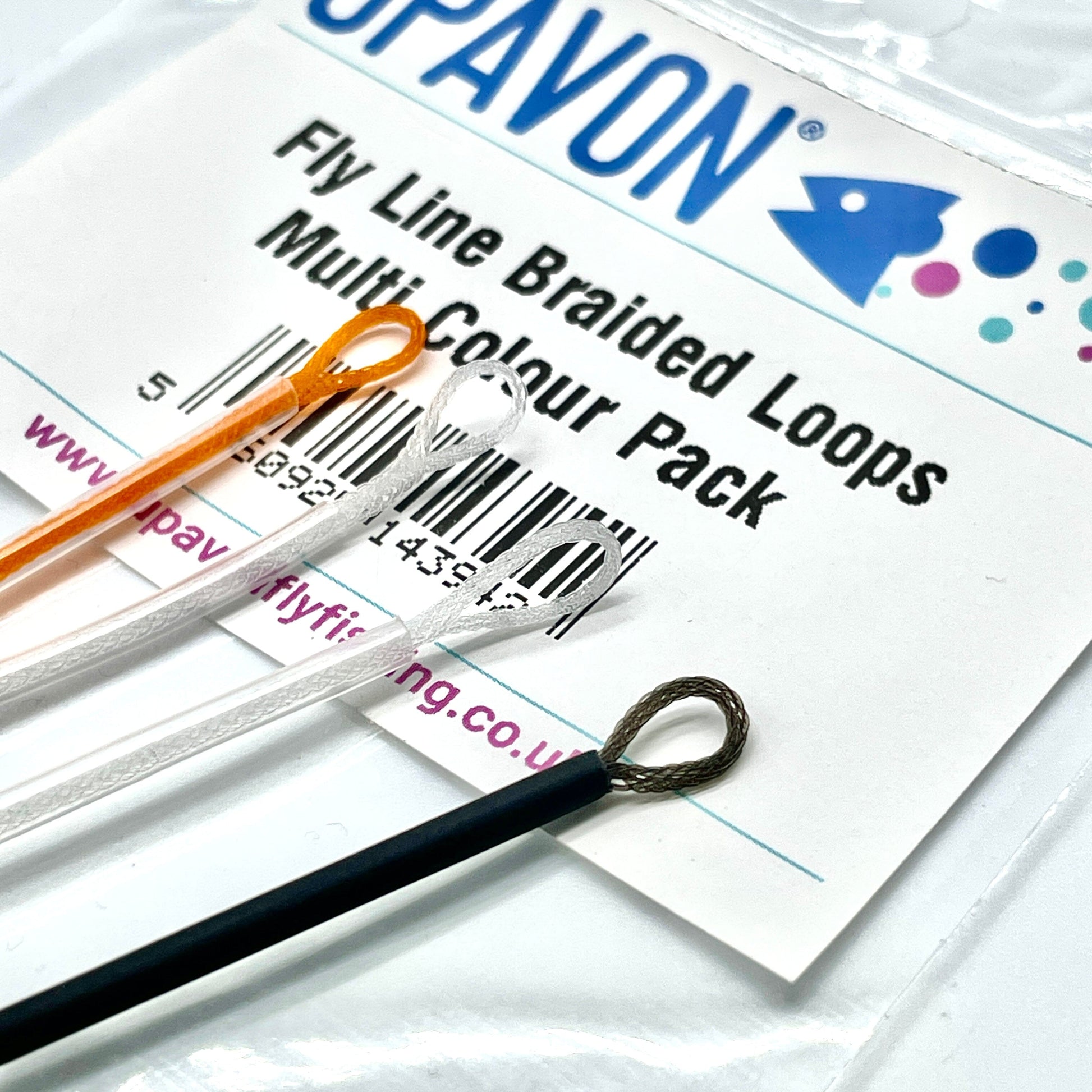 Upavon Multi Colour Shrink Tube Fly Line Braided Loops - Upavon Fly Fishing