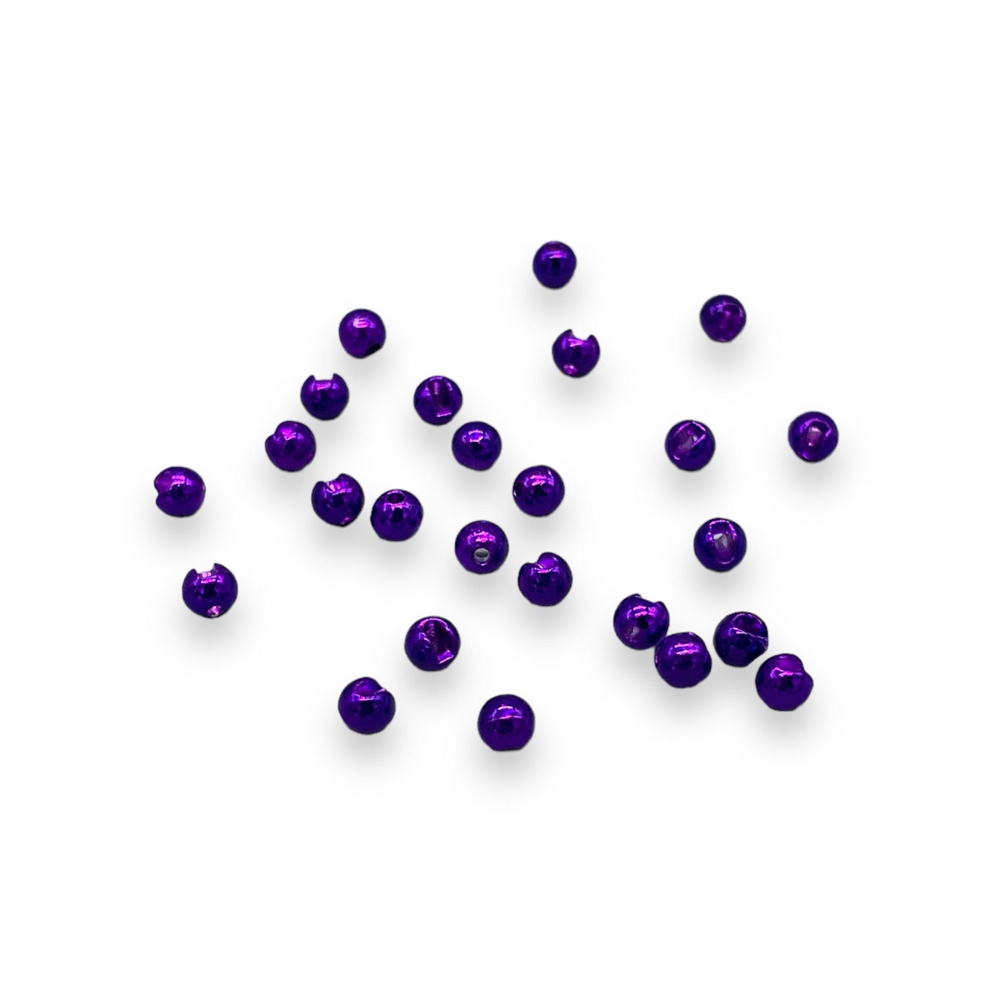 Upavon Slotted Metallic Tungsten Beads - Upavon Fly Fishing