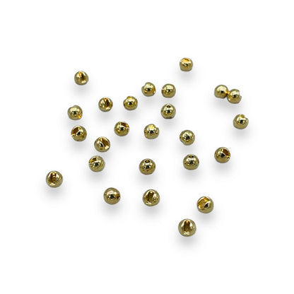 Upavon Slotted Metallic Tungsten Beads - Upavon Fly Fishing