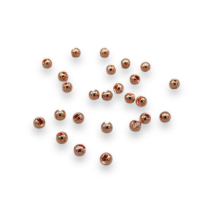 Upavon Slotted Metallic Tungsten Beads - Upavon Fly Fishing