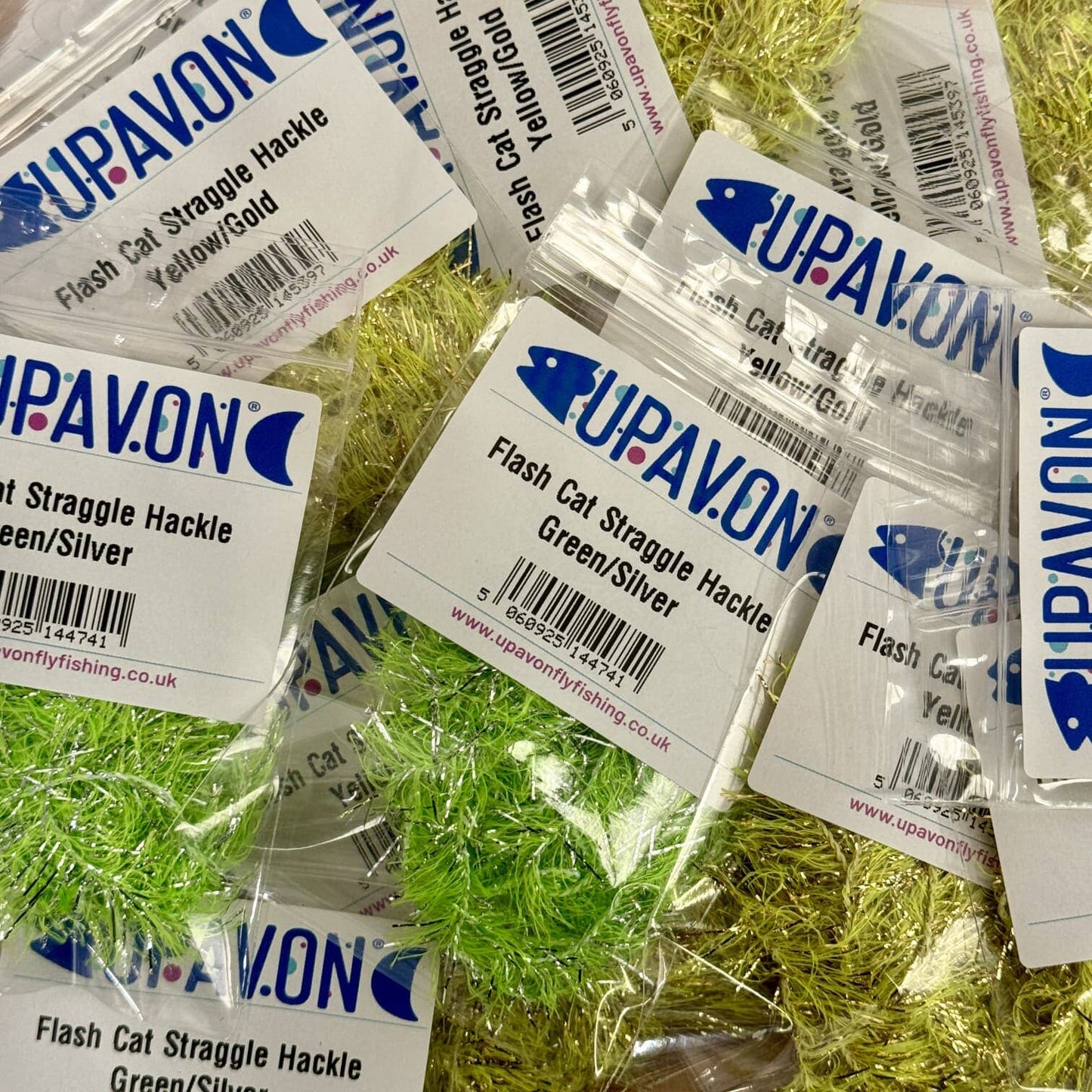 Upavon Flash Cat Straggle Hackle - Upavon Fly Fishing