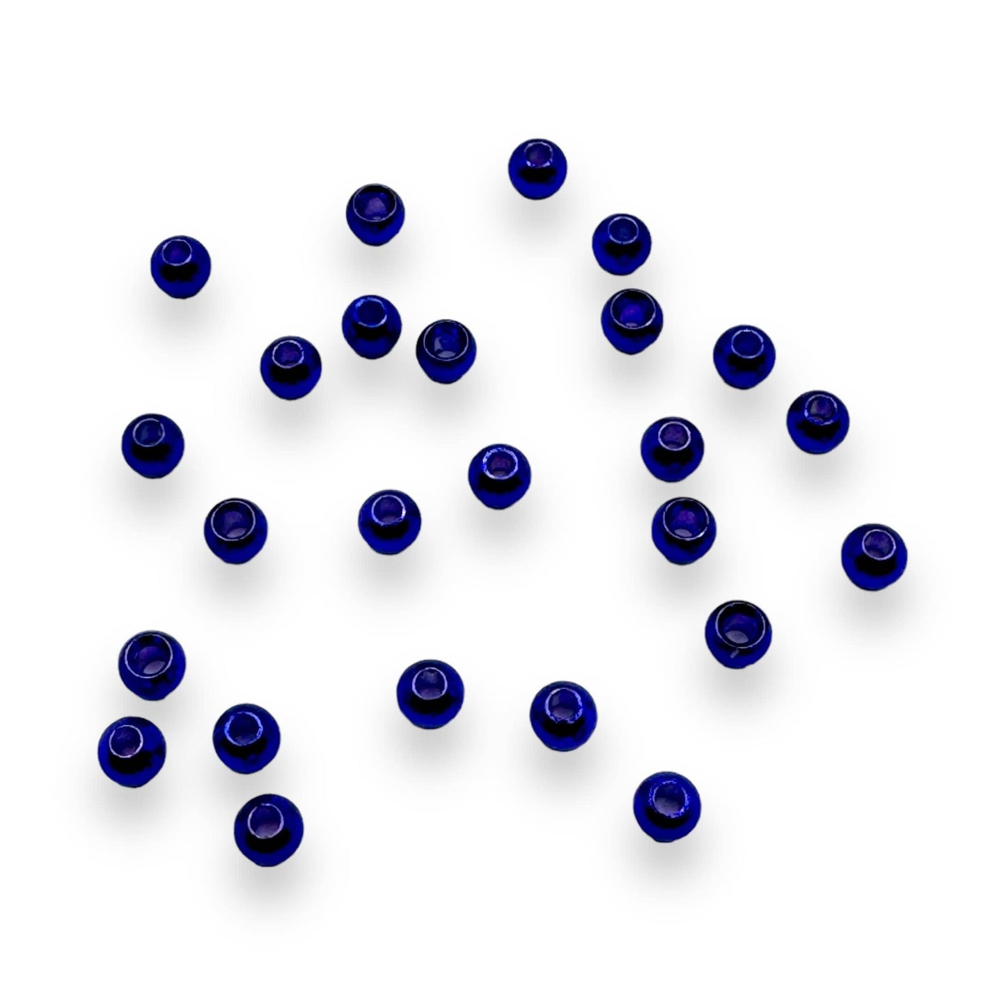 Upavon Countersunk Metallic Brass Beads - Upavon Fly Fishing