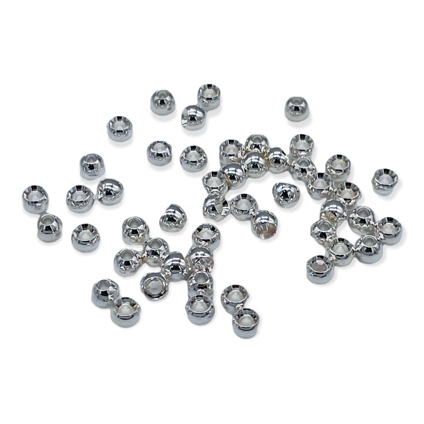 Upavon Countersunk Metallic Brass Beads - Upavon Fly Fishing