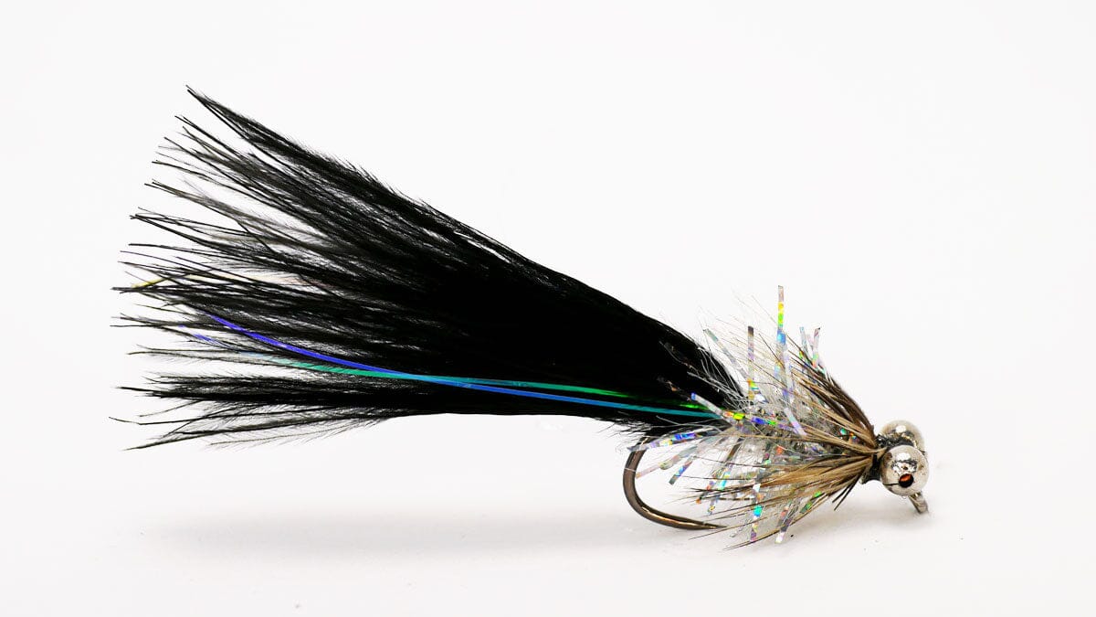UPAVON FLY FISHING - Straggle Humongous Silver Holo - Upavon Fly Fishing