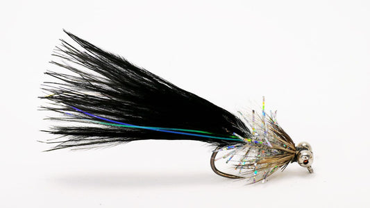 UPAVON FLY FISHING - Straggle Humongous Silver Holo - Upavon Fly Fishing