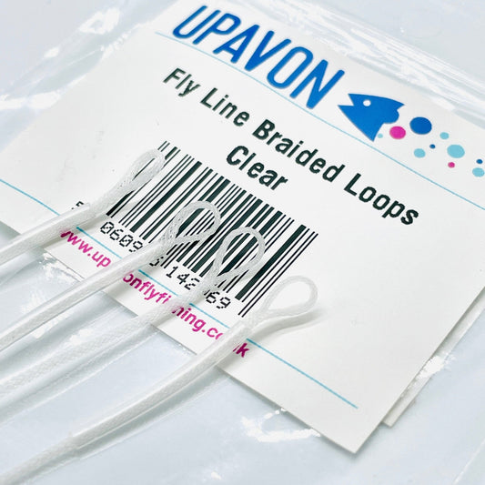 Upavon Clear Shrink Tube Fly Line Braided Loops