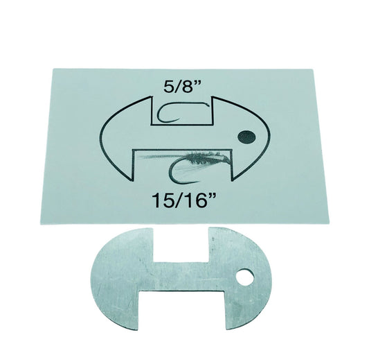 Upavon IFFA Rules Competition Fly & Hook Gauge