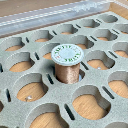 UPAVON FLY FISHING - Upavon Thread Spool Storage Box - Upavon Fly Fishing