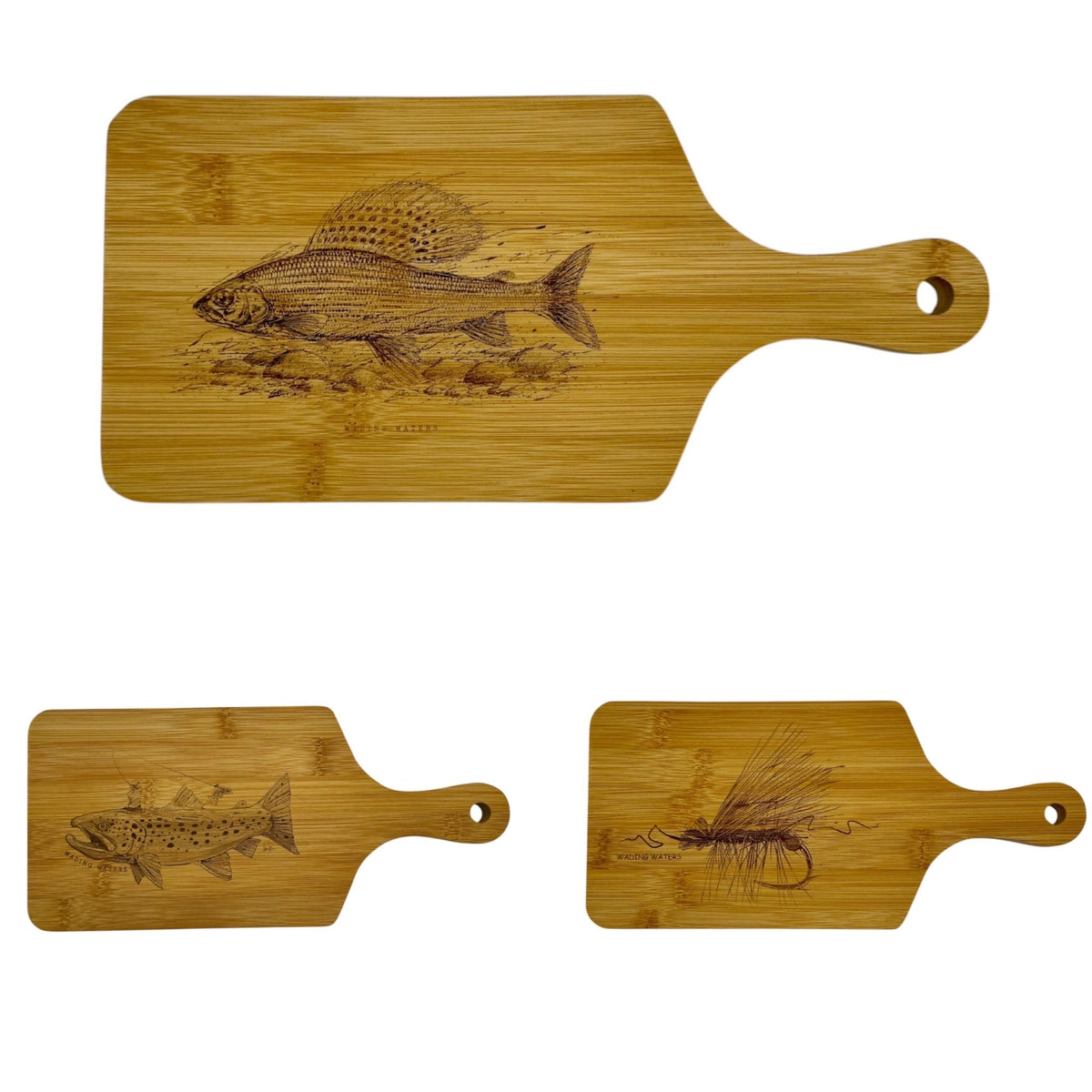 Wading Waters - Wading Waters Signature Series Chopping Boards - Upavon Fly Fishing